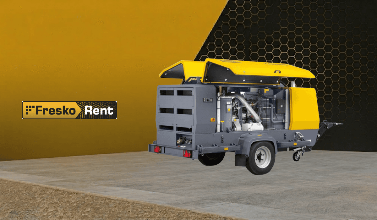Atlas Copco XAMS 156 / 186 / 287 Dizel Kompresör