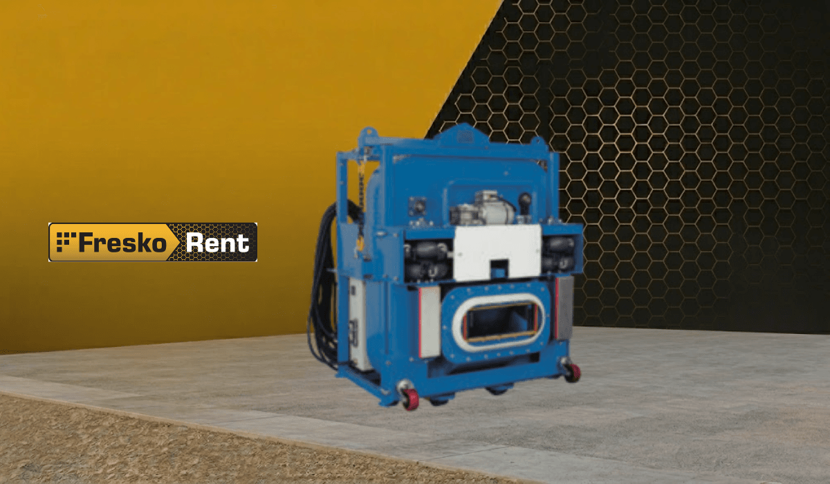 Blastrac 350VH (Vertical Steel Blaster)